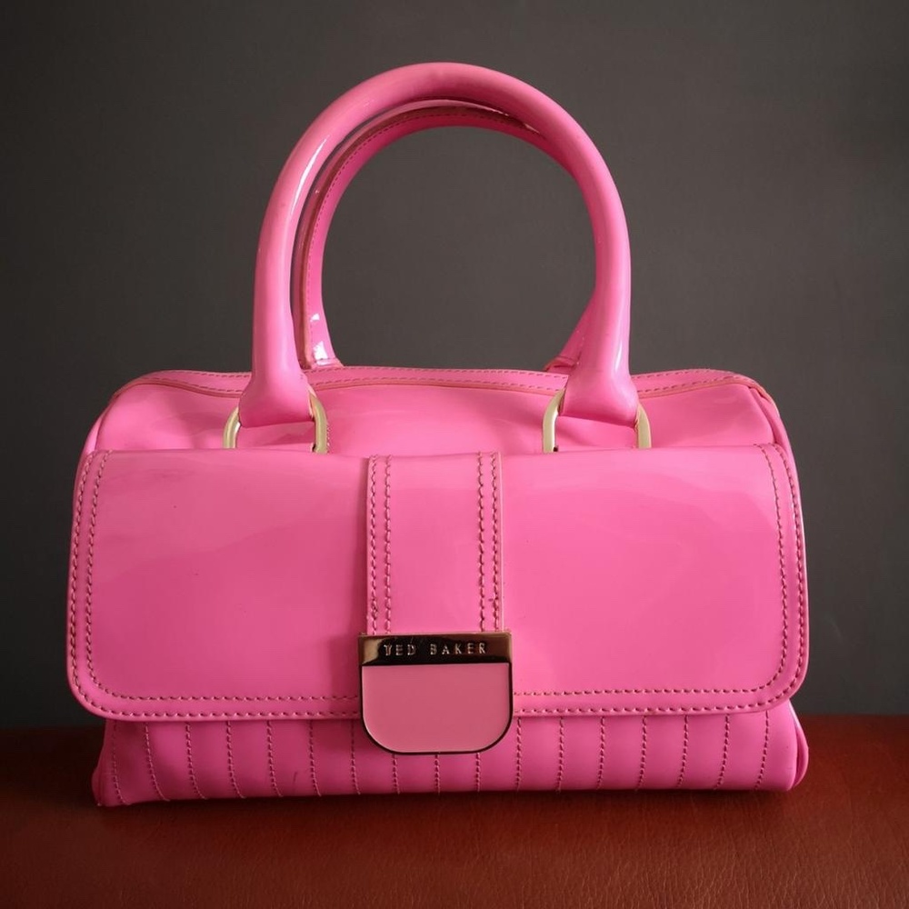 Ted Baker Patent Bag Bags, Pink Patent Leather